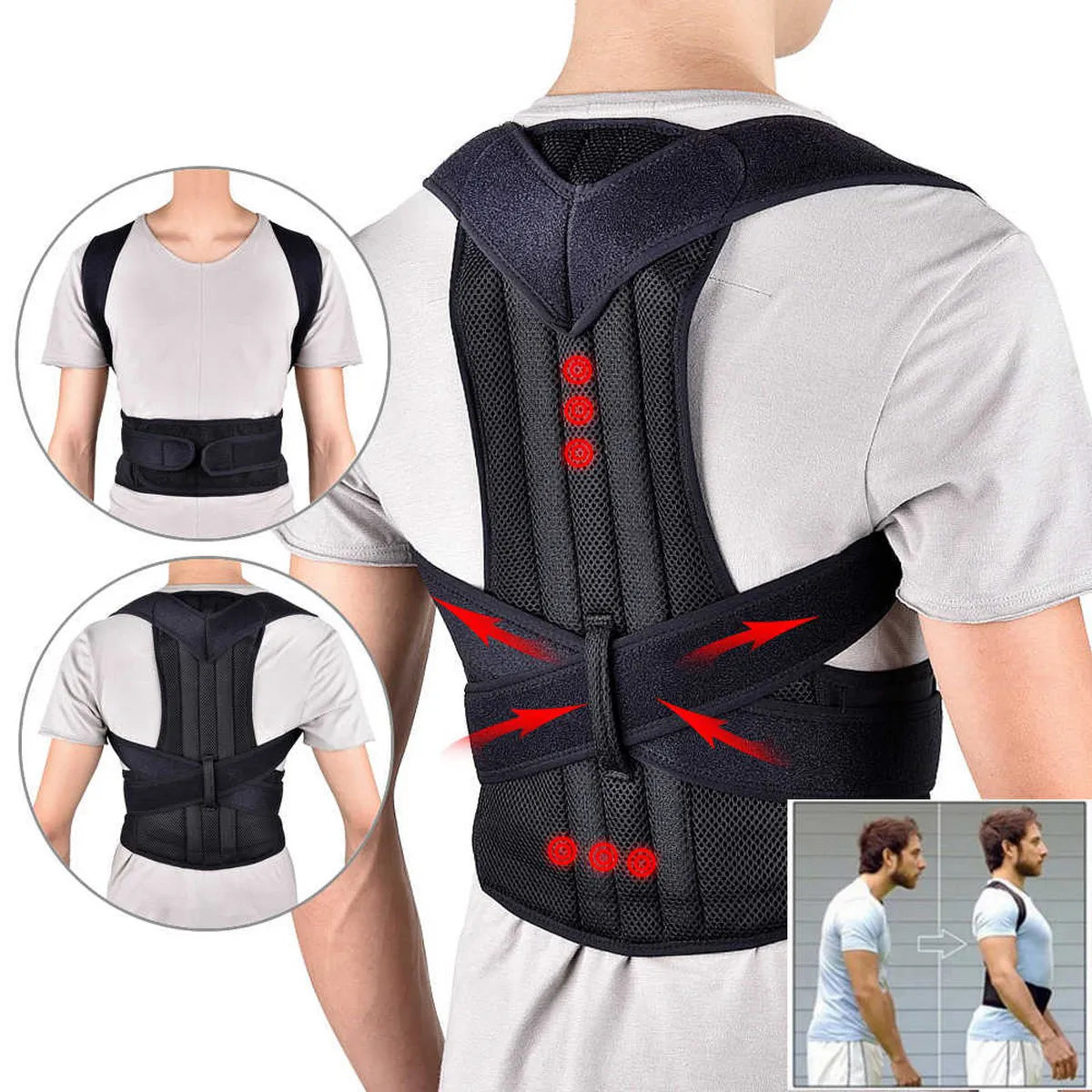 Posture Corrector Belt: Comfort & Confidence for Men & Women