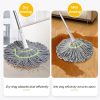 360° Extendable Twist Mop: Fine Fiber & Self-Twisting Design