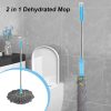 360° Extendable Twist Mop: Fine Fiber & Self-Twisting Design