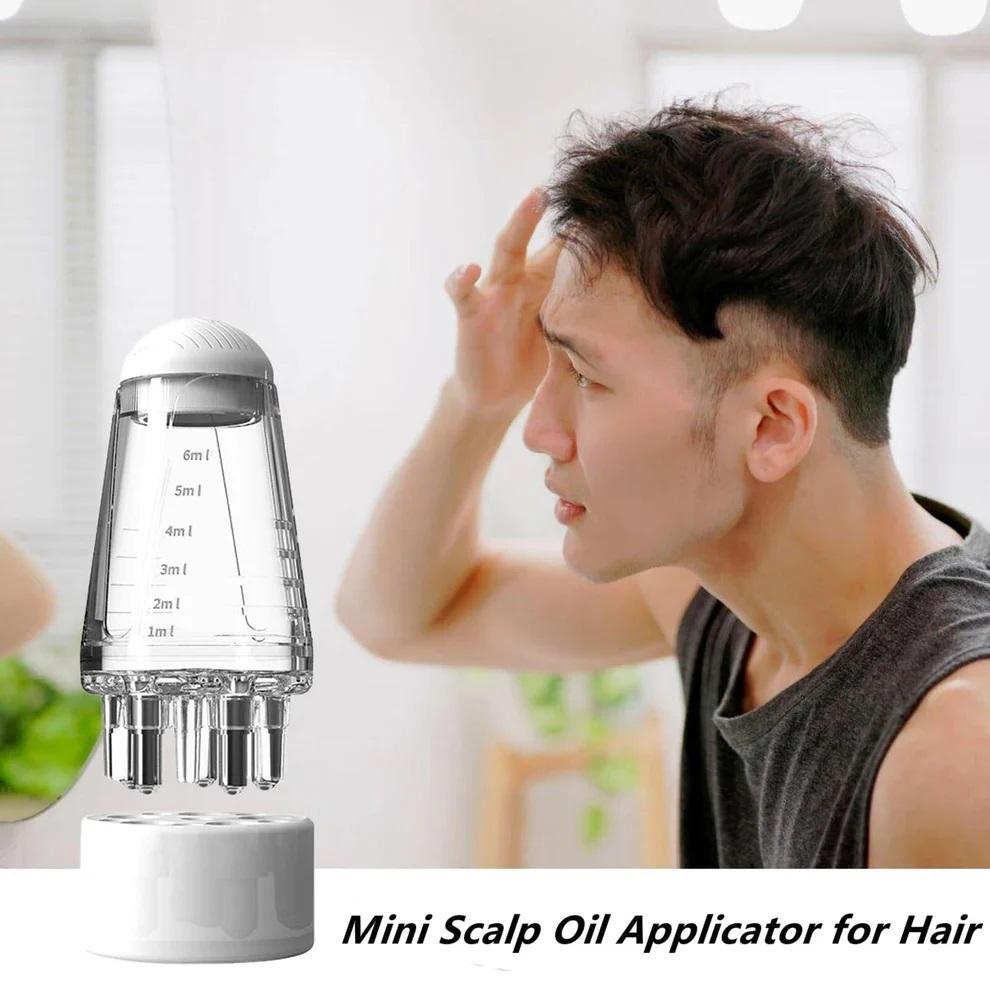 Scalp Massager Comb: Easy Hair Oil Applicator