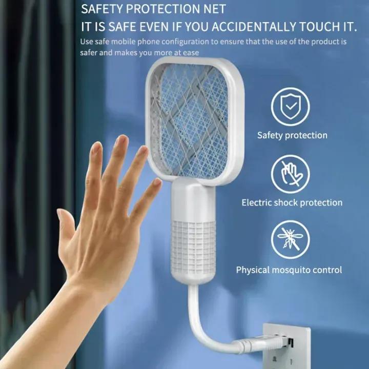 Portable Bug Zapper: Electric Swatter for Instant Mosquito Kill