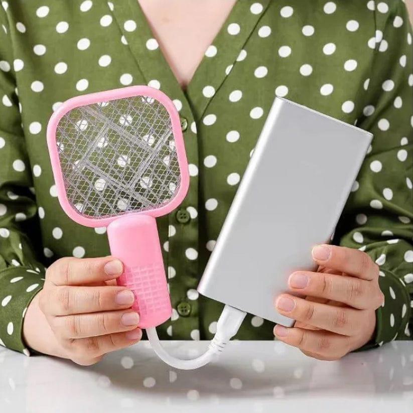 Portable Bug Zapper: Electric Swatter for Instant Mosquito Kill