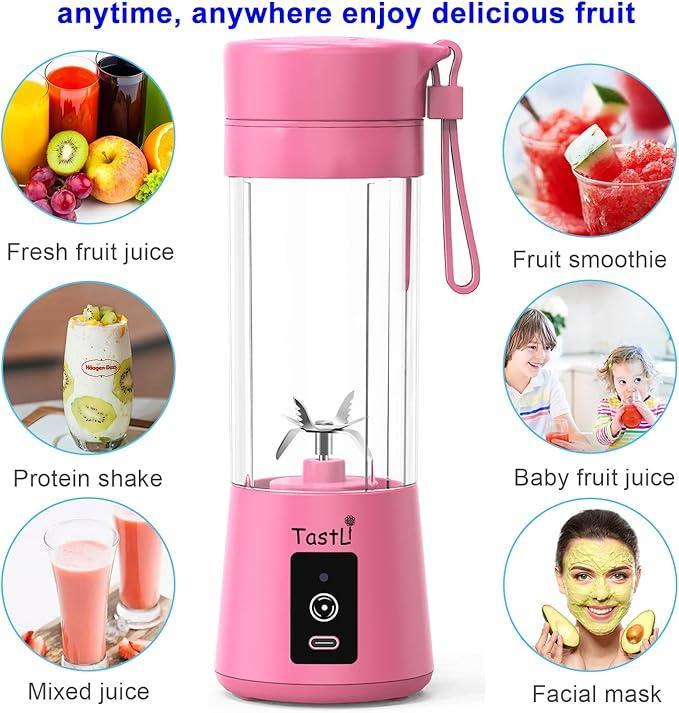 Electric Portable Blender: Fresh Juice Anywhere, Anytime