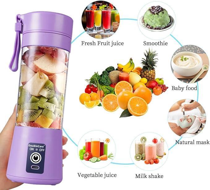 Electric Portable Blender: Fresh Juice Anywhere, Anytime