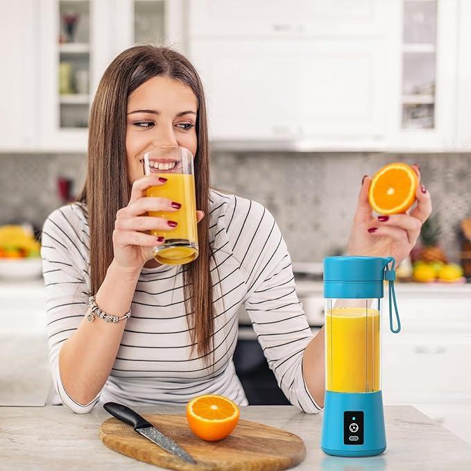 Electric Portable Blender: Fresh Juice Anywhere, Anytime