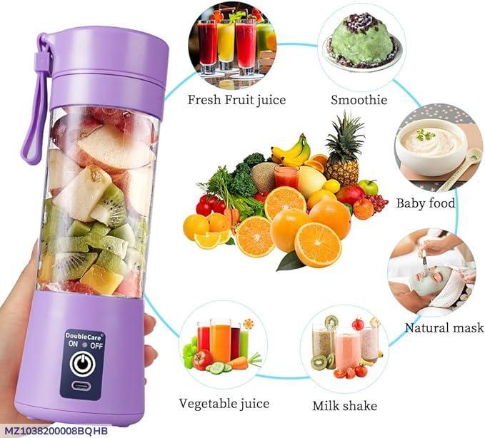 Electric Portable Blender: Fresh Juice Anywhere, Anytime