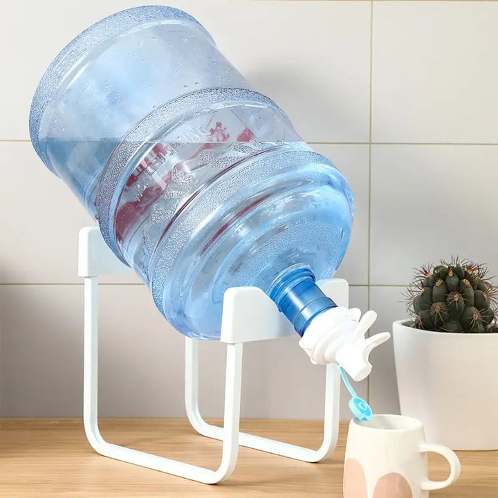 Water Bottle Stand with Tap: Sturdy & Portable Dispenser