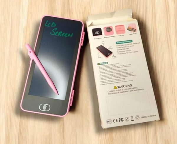 LCD Drawing Pen Case: Easy Writing with Eye Protection & Lock Screen